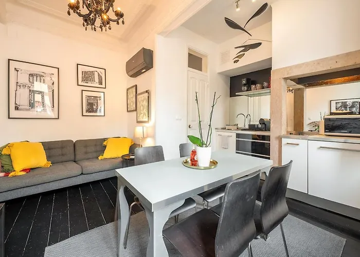 Heritage W Balcony In Bairro Alto Apartament Lizbona