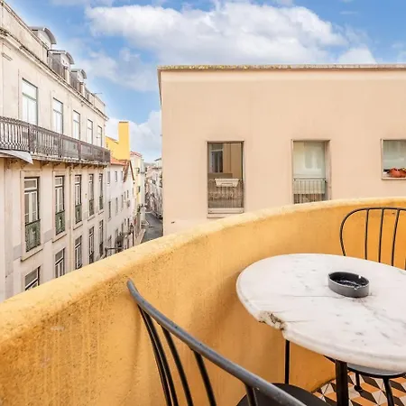 Heritage W Balcony In Bairro Alto 公寓 *